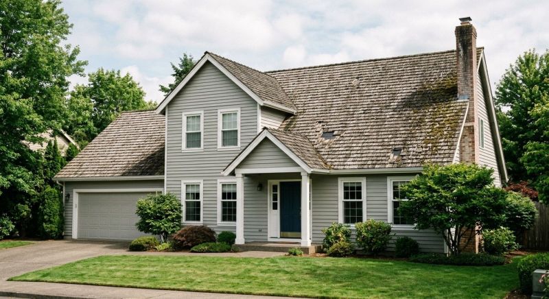 Wood Shingle Roof Replacement in Lorain County, OH