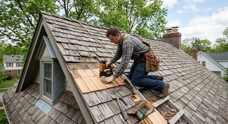 Wood Shingles Repair in North Olmsted, OH