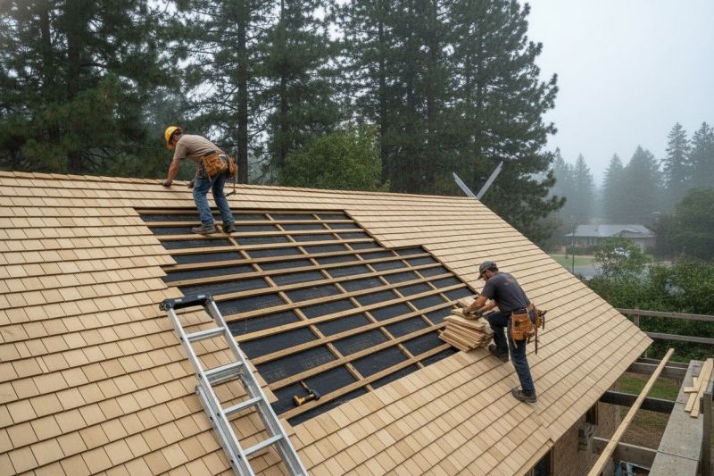 Wood Shingles Repair in Olmsted Falls, OH
